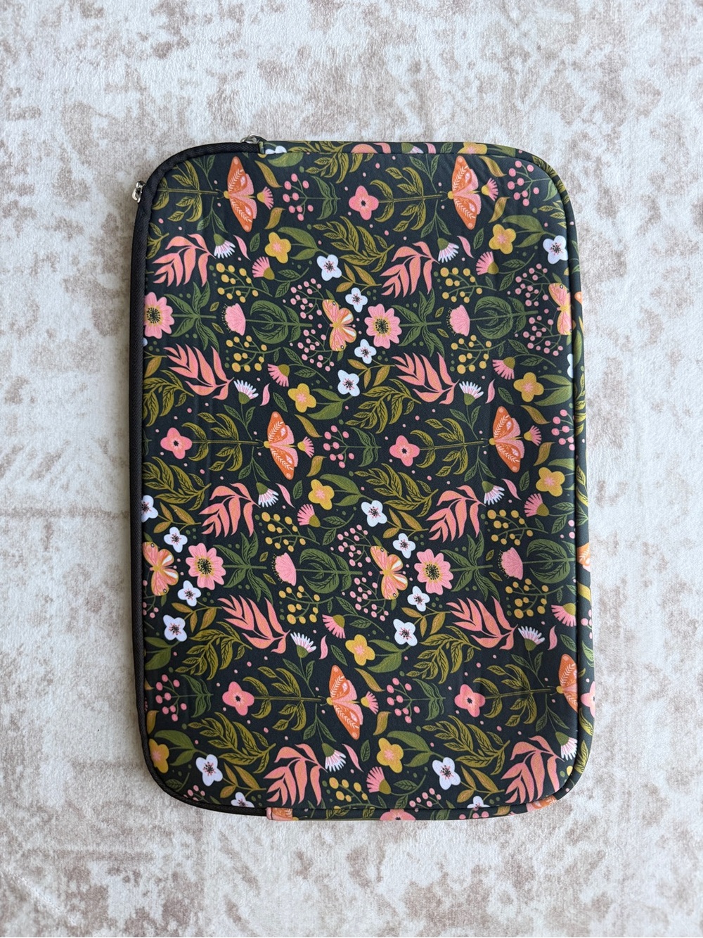Floral Pattern Laptop Sleeve Case